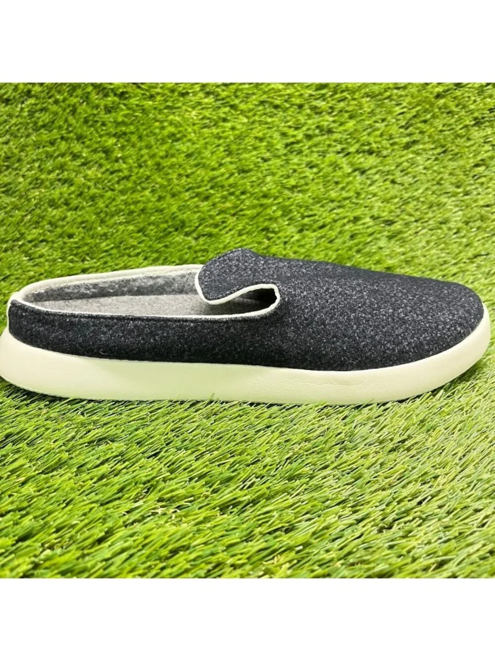 Allbirds Wool Lounger Mule Womens Size 11 Black Casual Comfort Slip On Shoes